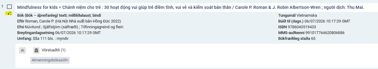 gervigreind merking